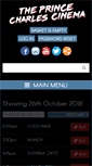 Mobile Screenshot of princecharlescinema.com